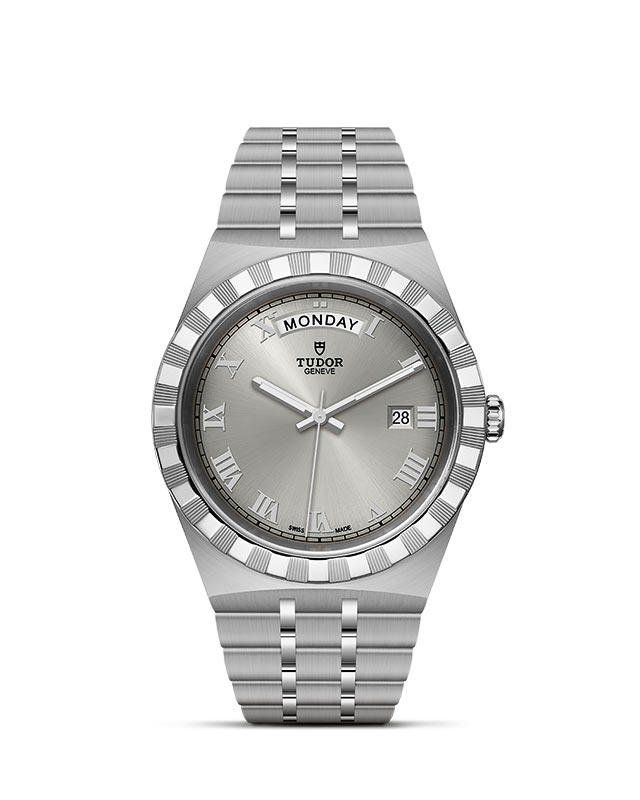 TUDOR Royal with 41mm Steel Case and Silver Dial
