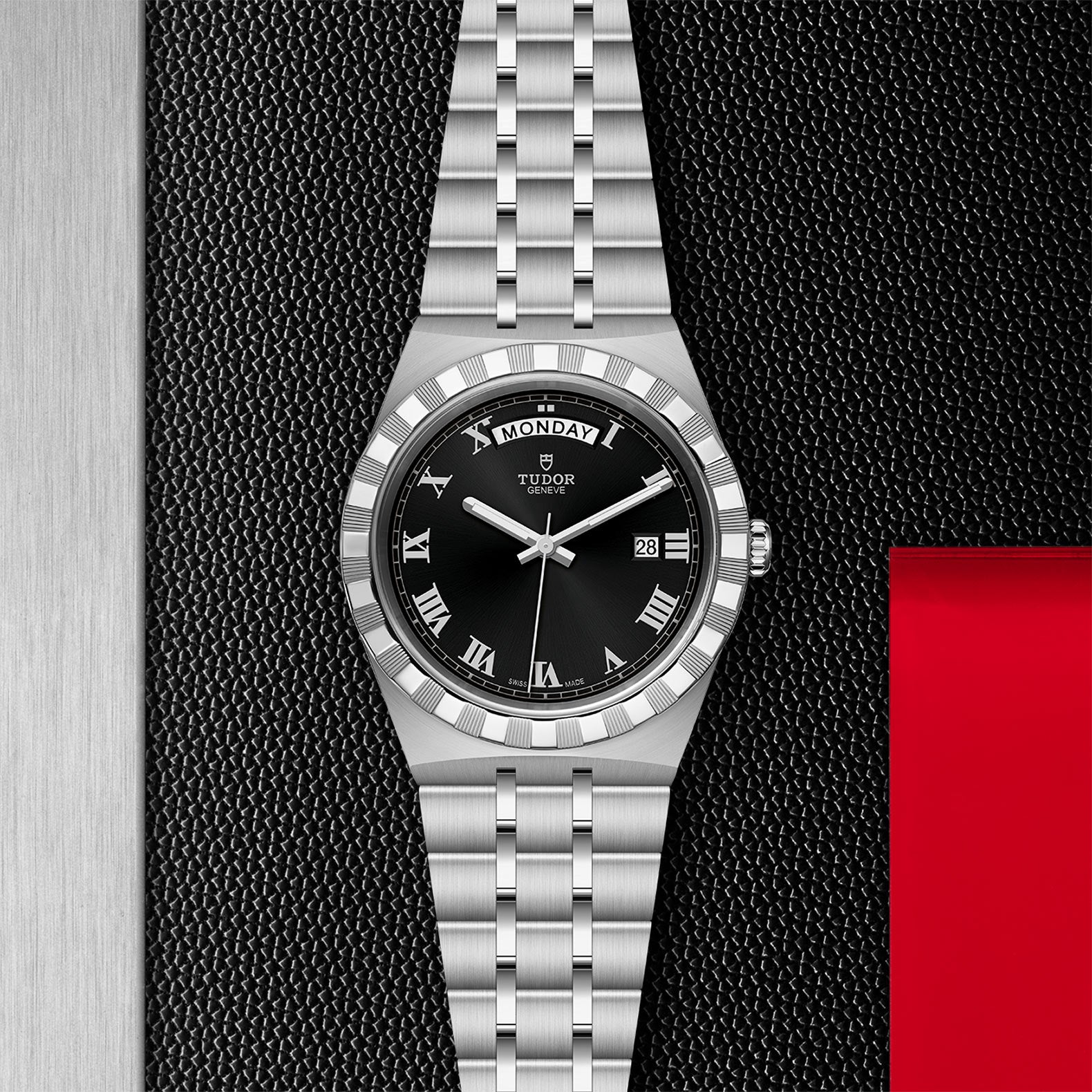 TUDOR Royal with 41mm Steel Case and Black Dial