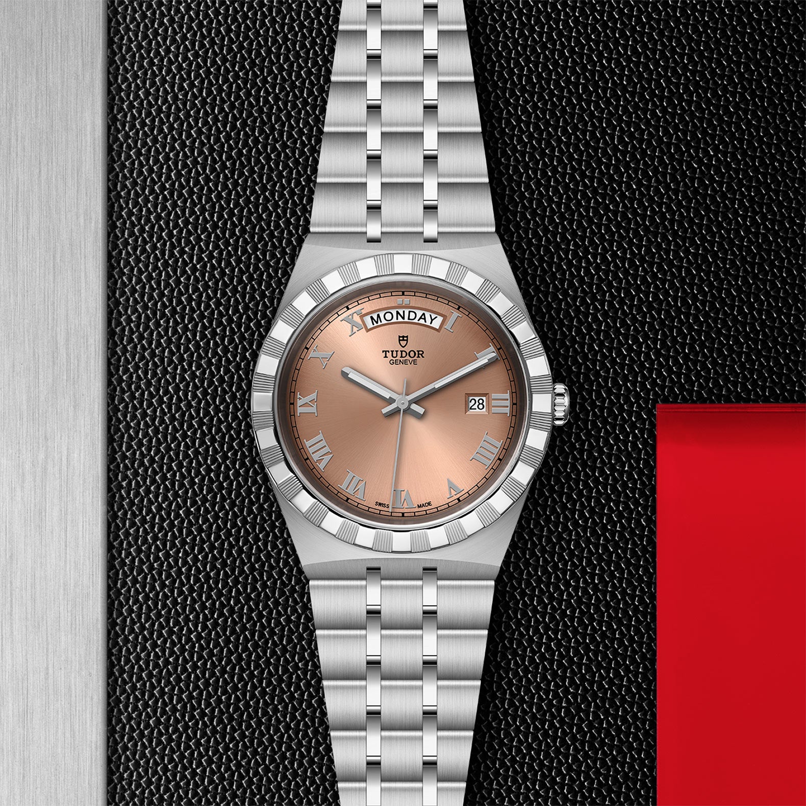 TUDOR Royal with 41mm Steel Case and Salmon Dial