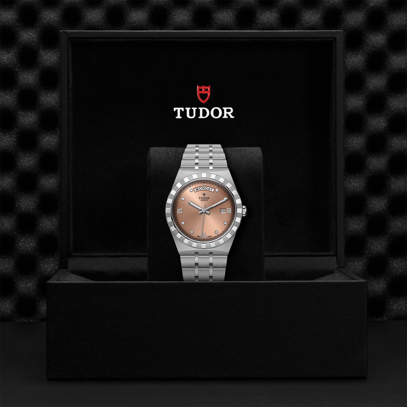 TUDOR Royal with 41mm Steel Case and Diamond-set Dial