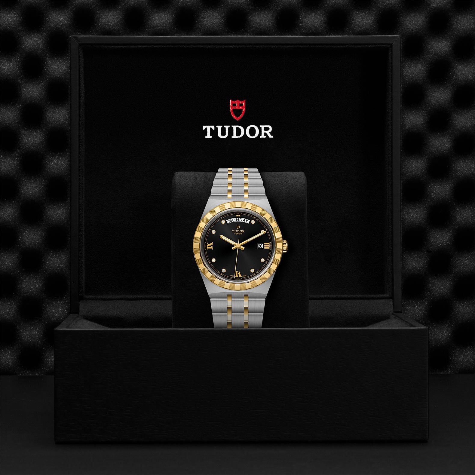 TUDOR Royal with 41mm Steel Case and Diamond-set Dial
