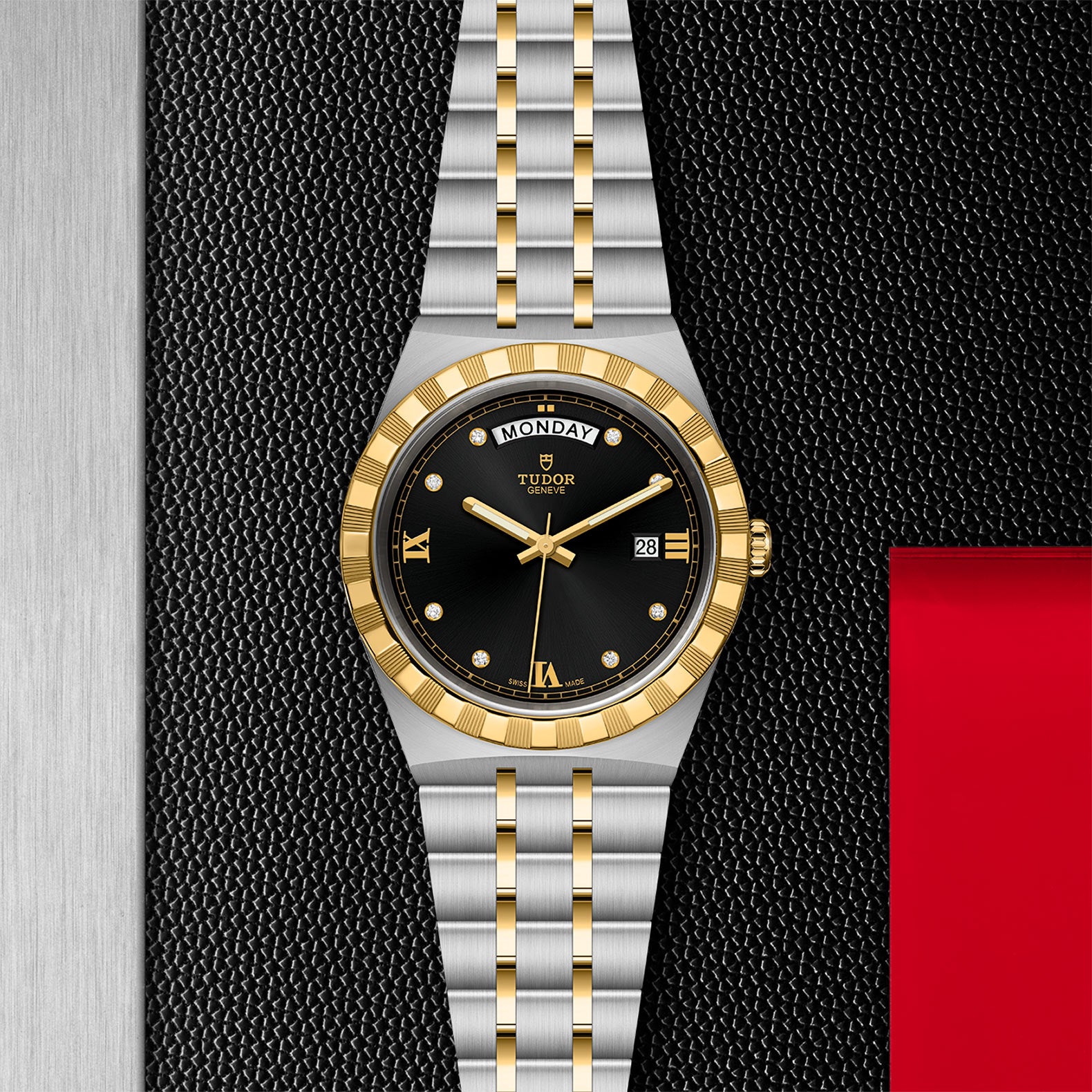 TUDOR Royal with 41mm Steel Case and Diamond-set Dial