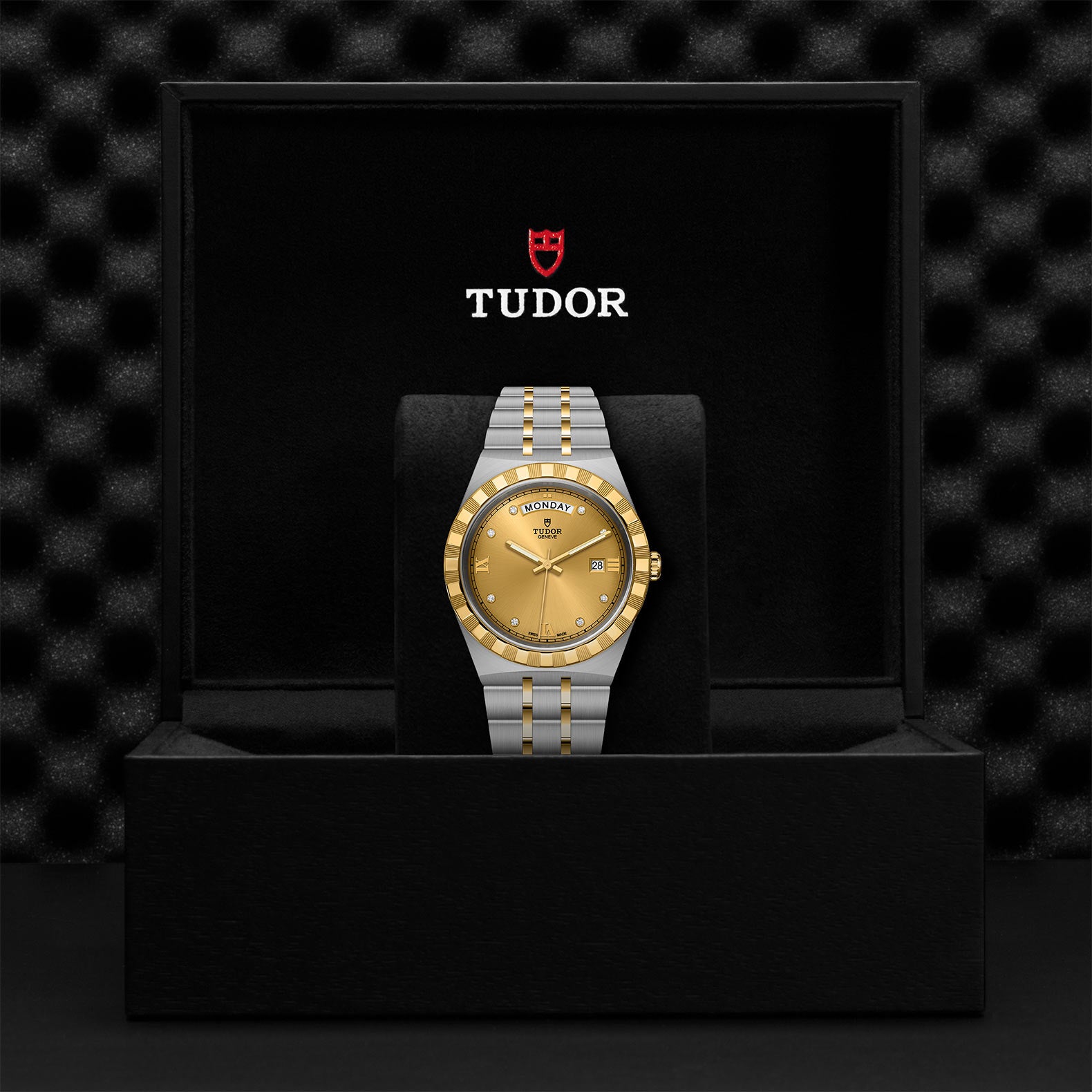TUDOR Royal with 41mm Steel Case and Diamond-set Dial