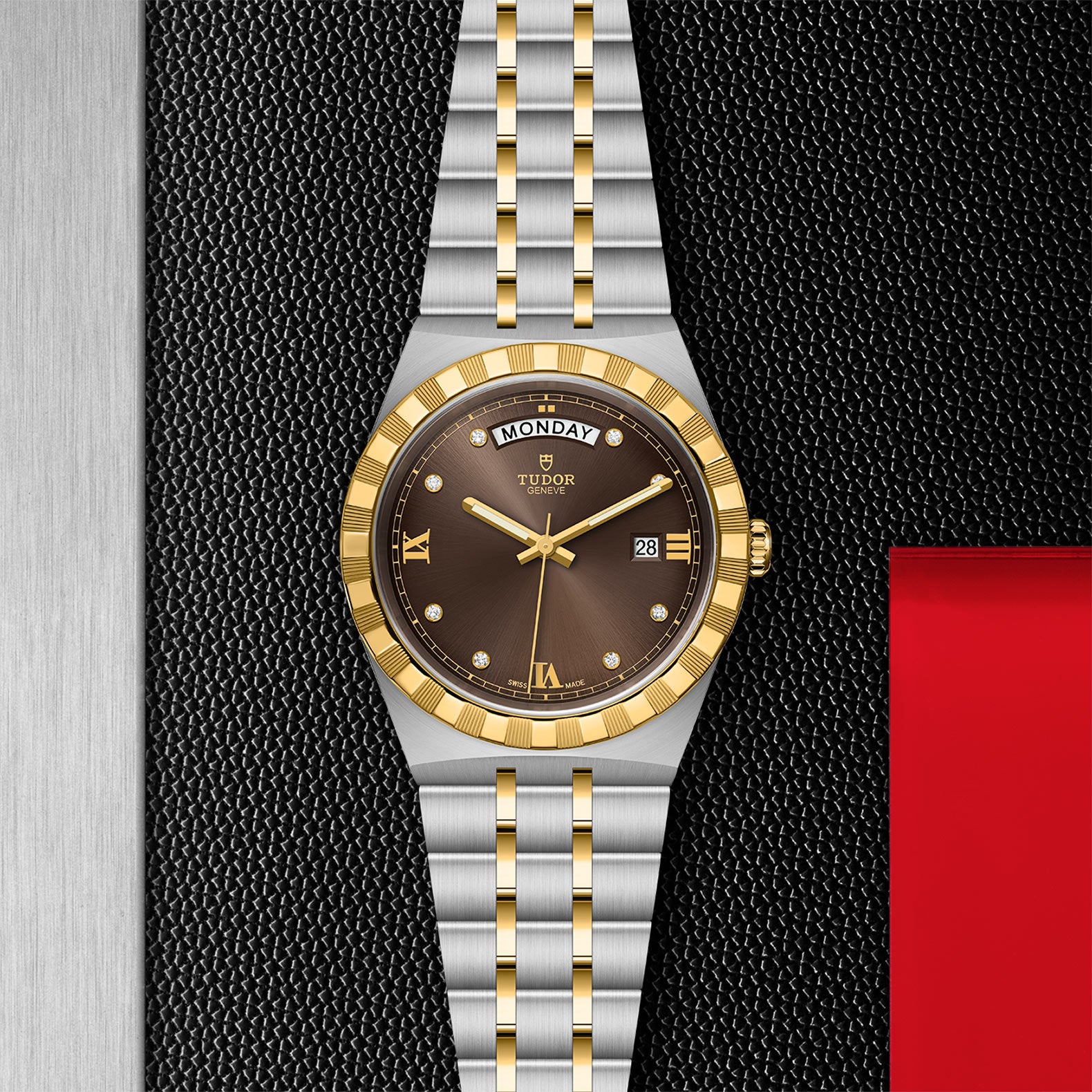 TUDOR Royal with 41mm Steel Case and Diamond-set Dial