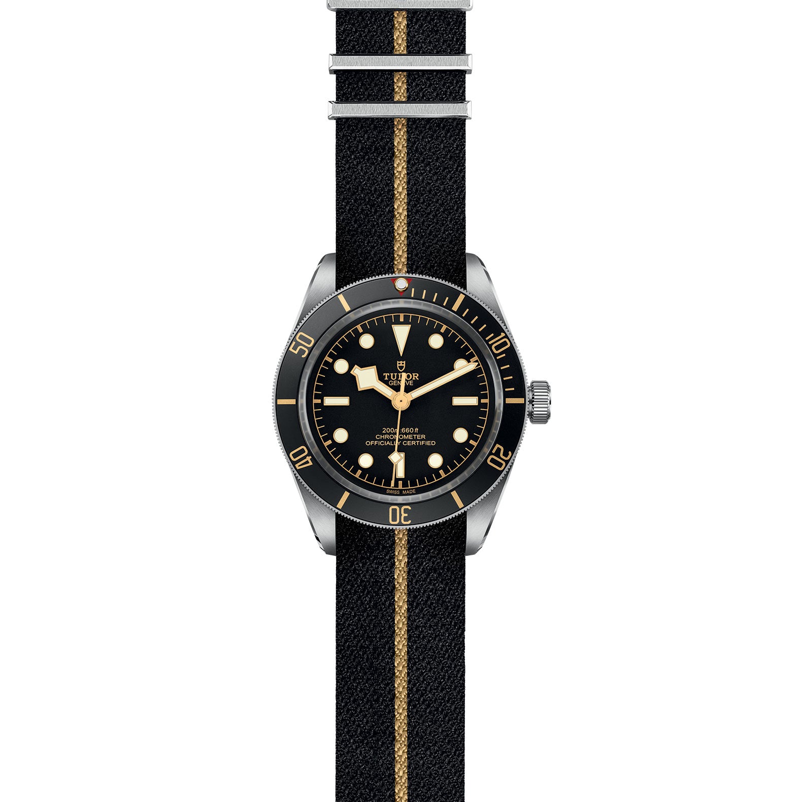 TUDOR Black Bay 58 with 39mm Steel Case and Fabric Strap