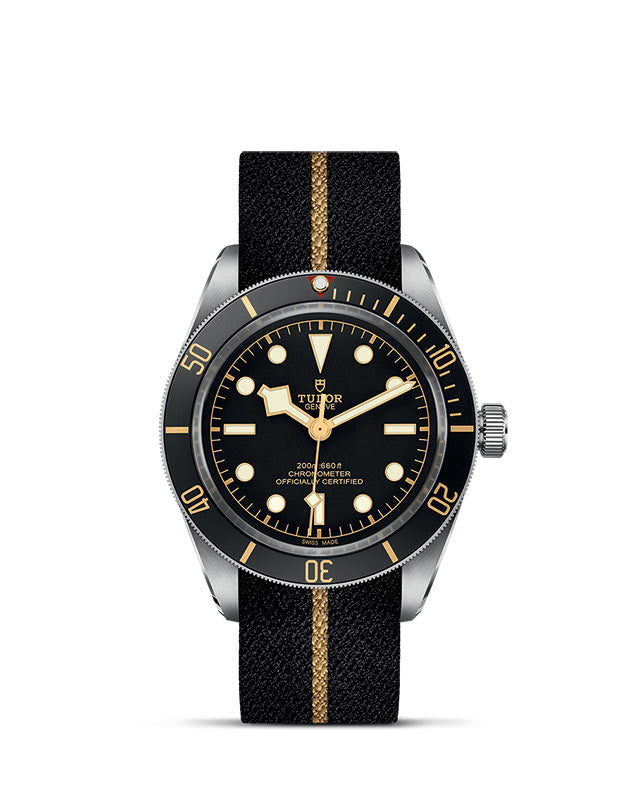 TUDOR Black Bay 58 with 39mm Steel Case and Fabric Strap