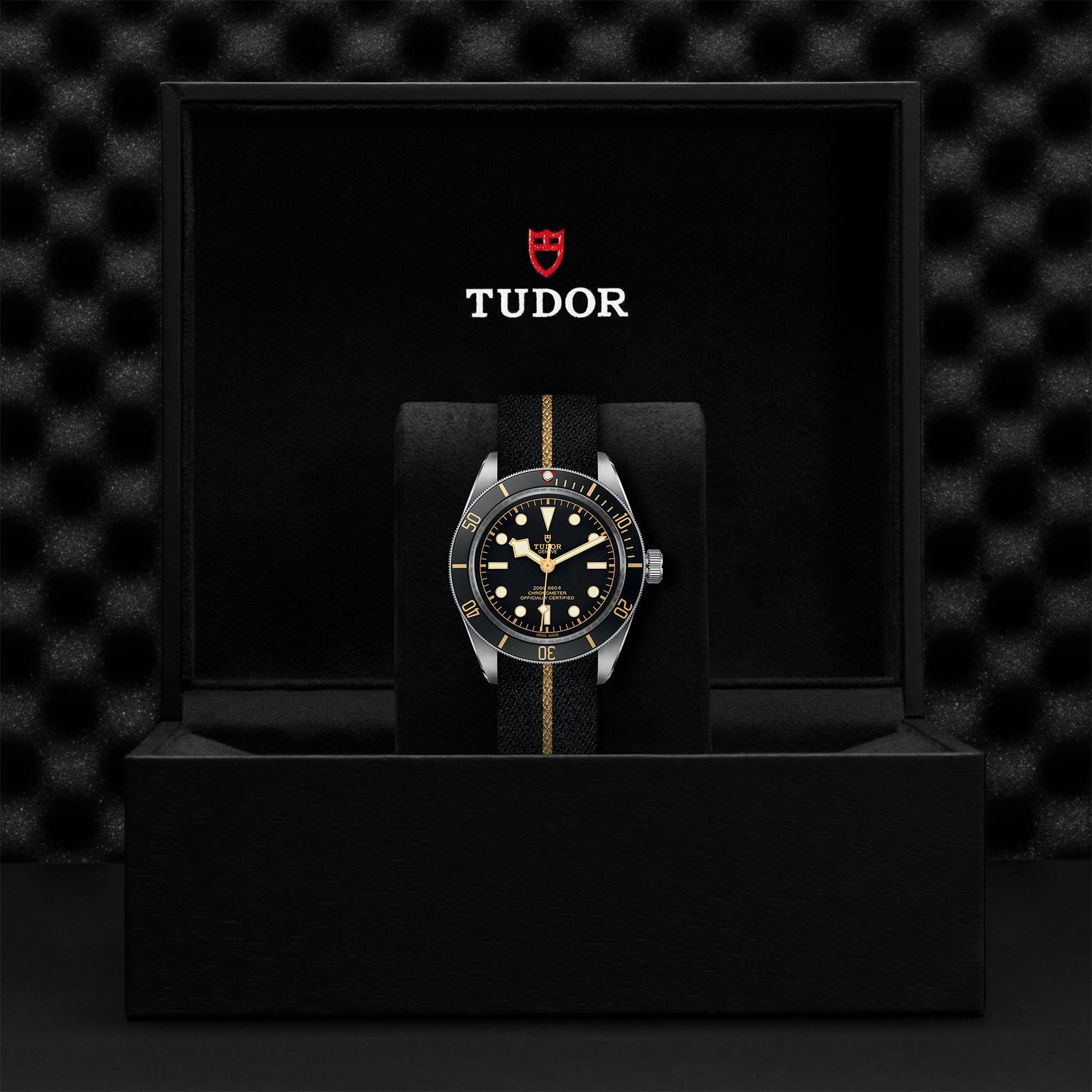 TUDOR Black Bay 58 with 39mm Steel Case and Fabric Strap