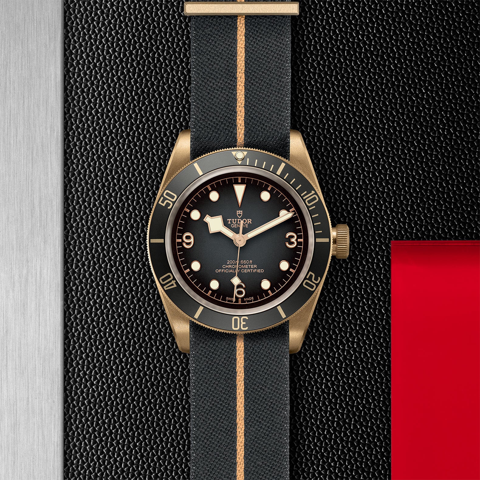 TUDOR Black Bay Bronze with 43mm Bronze Case and Fabric Strap
