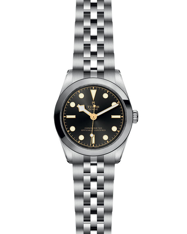 TUDOR Black Bay 31 with 31mm Steel Case and Steel Bracelet