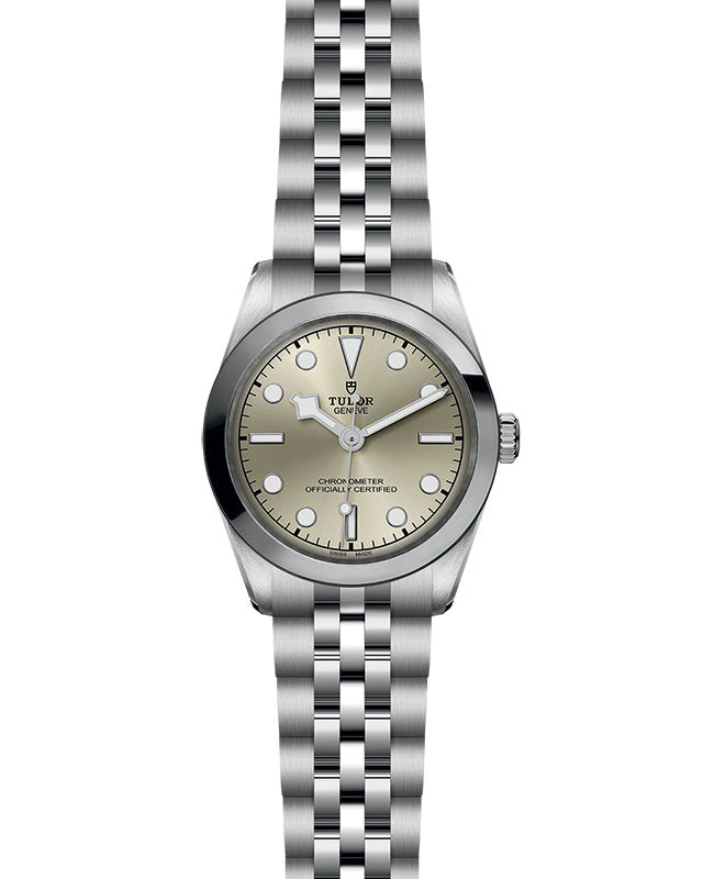 TUDOR Black Bay 31 with 31mm Steel Case and Steel Bracelet