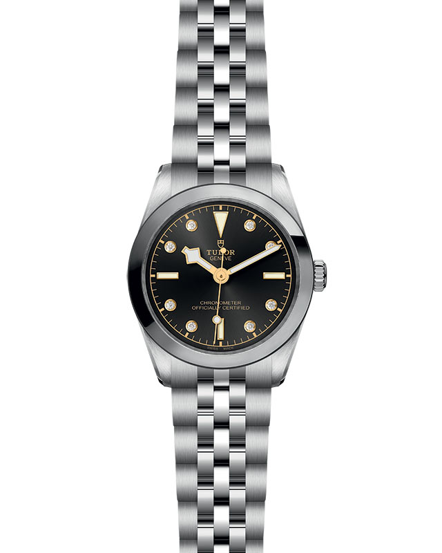 TUDOR Black Bay 31 with 31mm Steel Case and Steel Bracelet