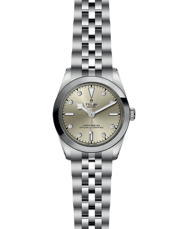 TUDOR Black Bay 31 with 31mm Steel Case and Steel Bracelet