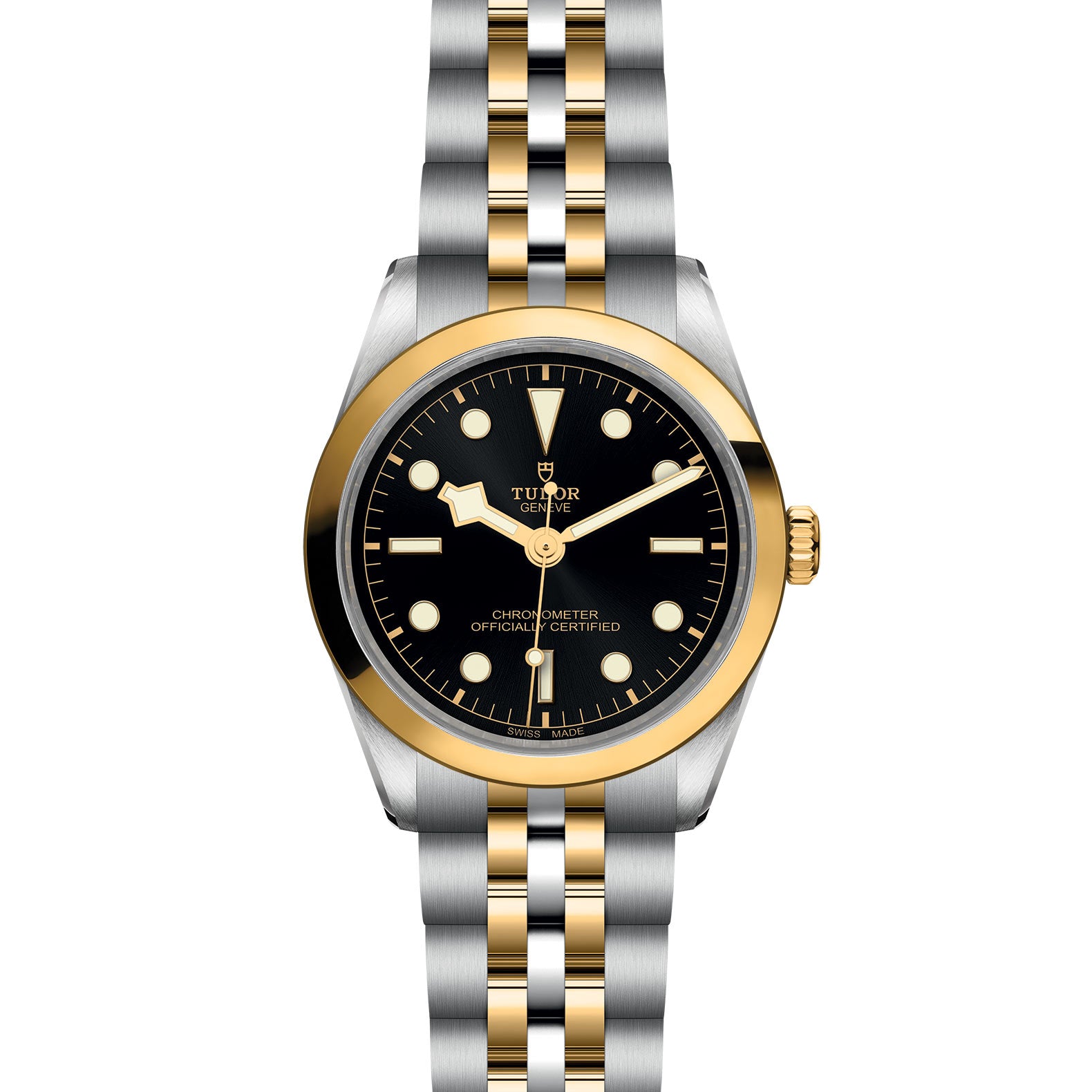 TUDOR Black Bay 36 S&G with 36mm Steel Case and Steel And Yellow Gold Bracelet