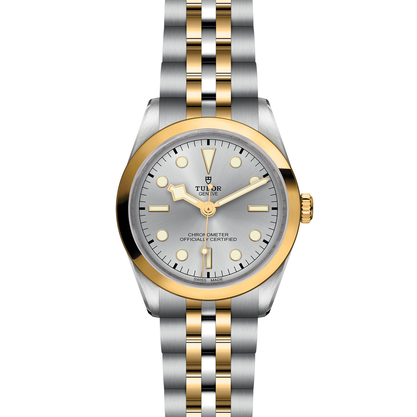 TUDOR Black Bay 36 S&G with 36mm Steel Case and Steel And Yellow Gold Bracelet