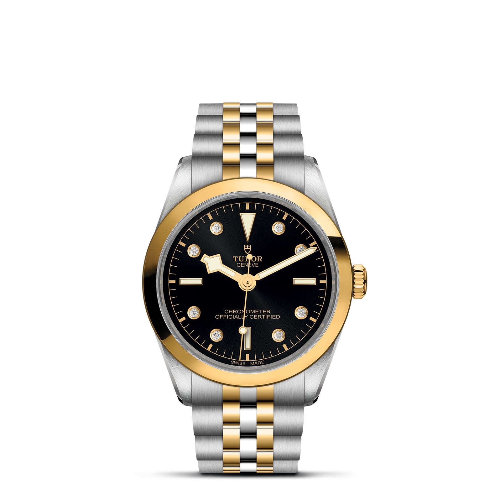 TUDOR Black Bay 36 S&G with 36mm Steel Case and Steel And Yellow Gold Bracelet