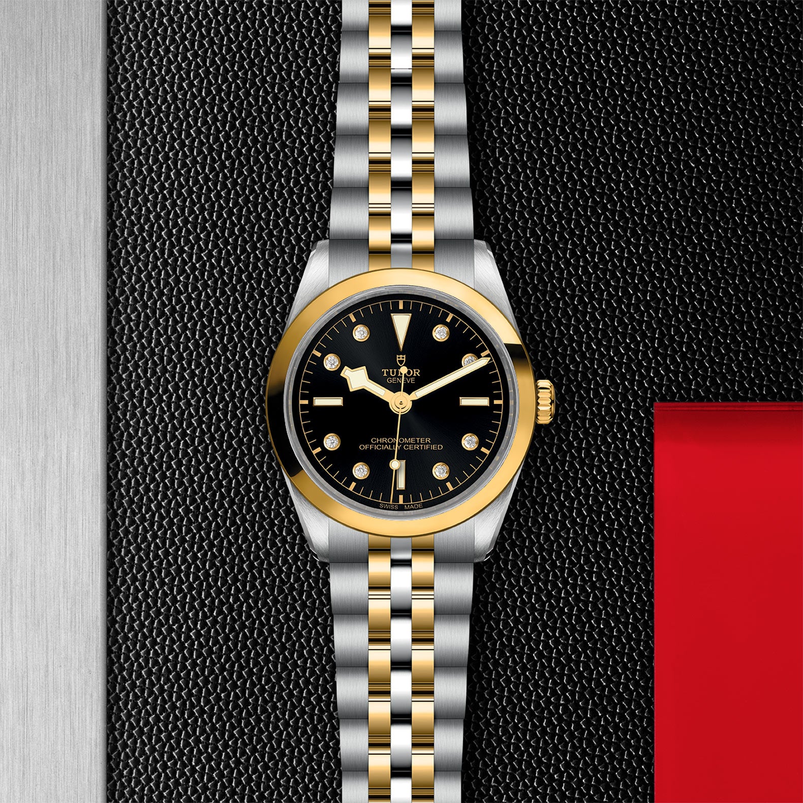 TUDOR Black Bay 36 S&G with 36mm Steel Case and Steel And Yellow Gold Bracelet
