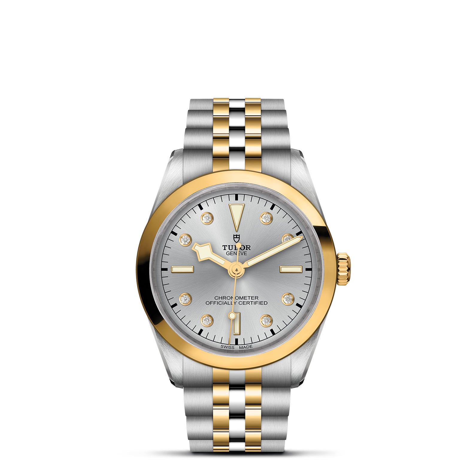 TUDOR Black Bay 36 S&G with 36mm Steel Case and Steel And Yellow Gold Bracelet