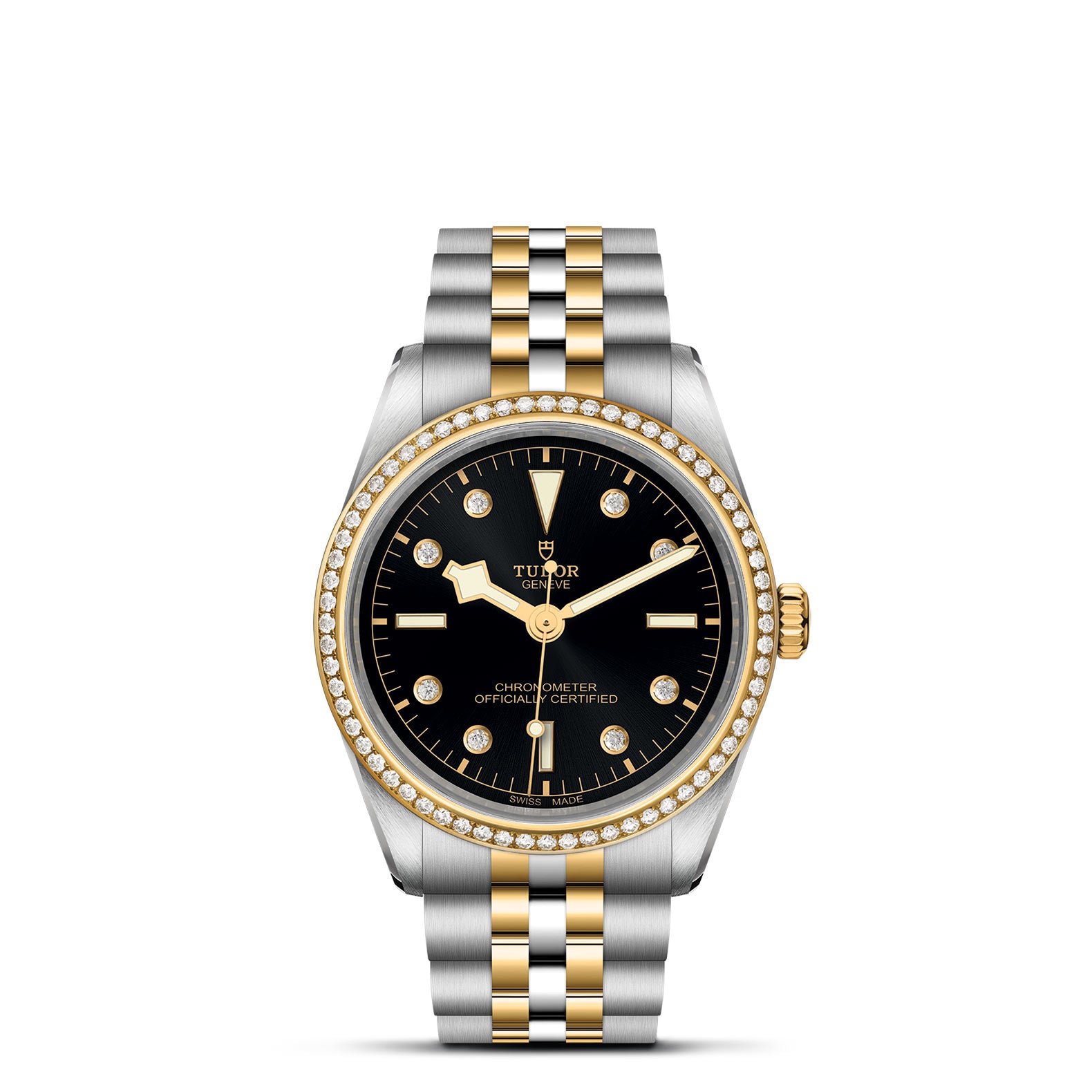 TUDOR Black Bay 36 S&G with 36mm Steel Case and Steel And Yellow Gold Bracelet