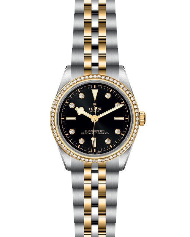 TUDOR Black Bay 36 S&G with 36mm Steel Case and Steel And Yellow Gold Bracelet