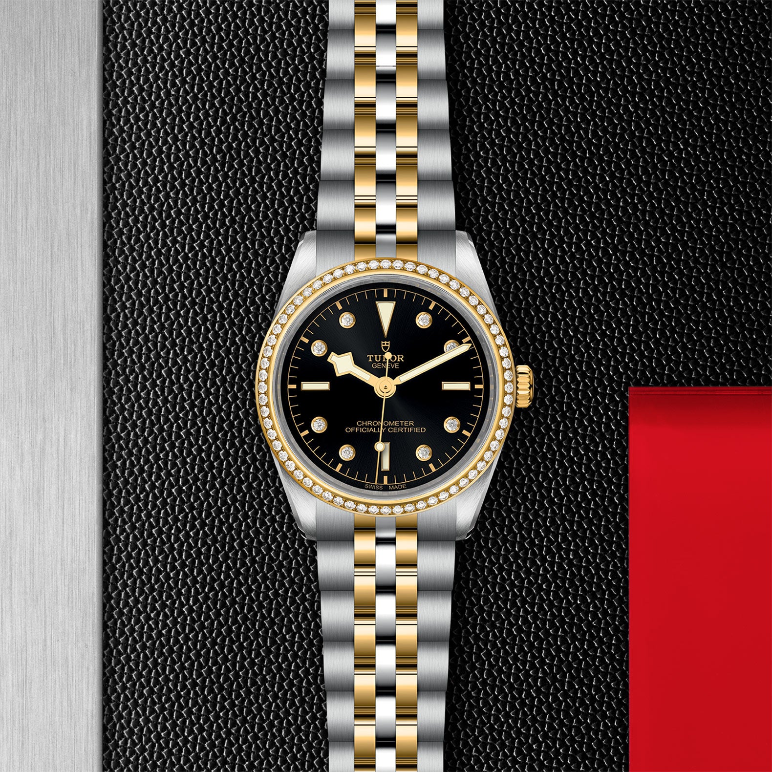 TUDOR Black Bay 36 S&G with 36mm Steel Case and Steel And Yellow Gold Bracelet