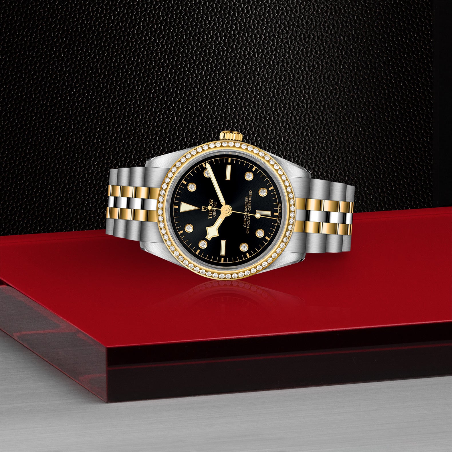 TUDOR Black Bay 36 S&G with 36mm Steel Case and Steel And Yellow Gold Bracelet