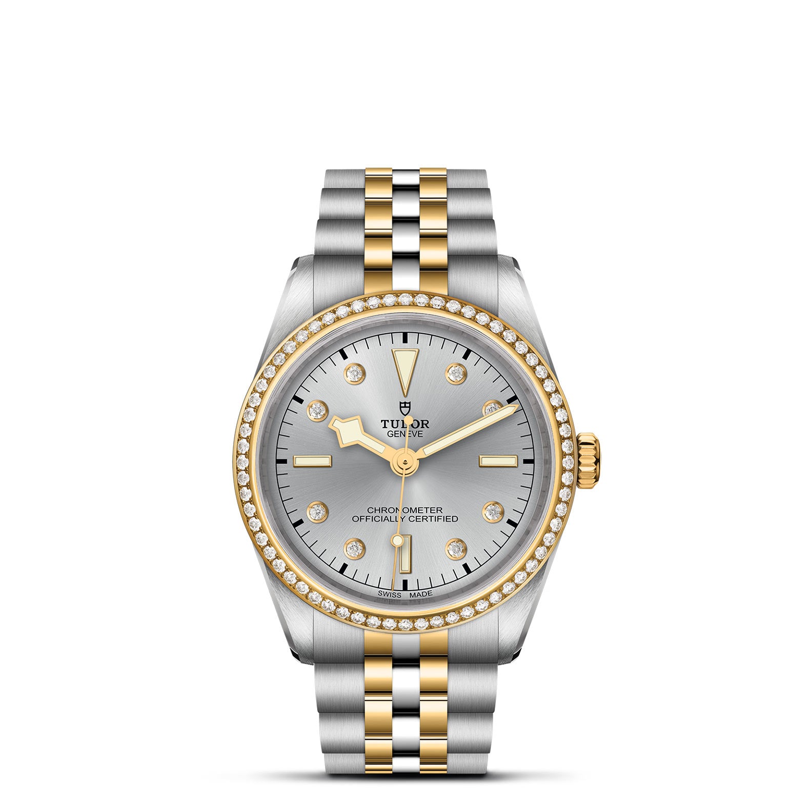 TUDOR Black Bay 36 S&G with 36mm Steel Case and Steel And Yellow Gold Bracelet
