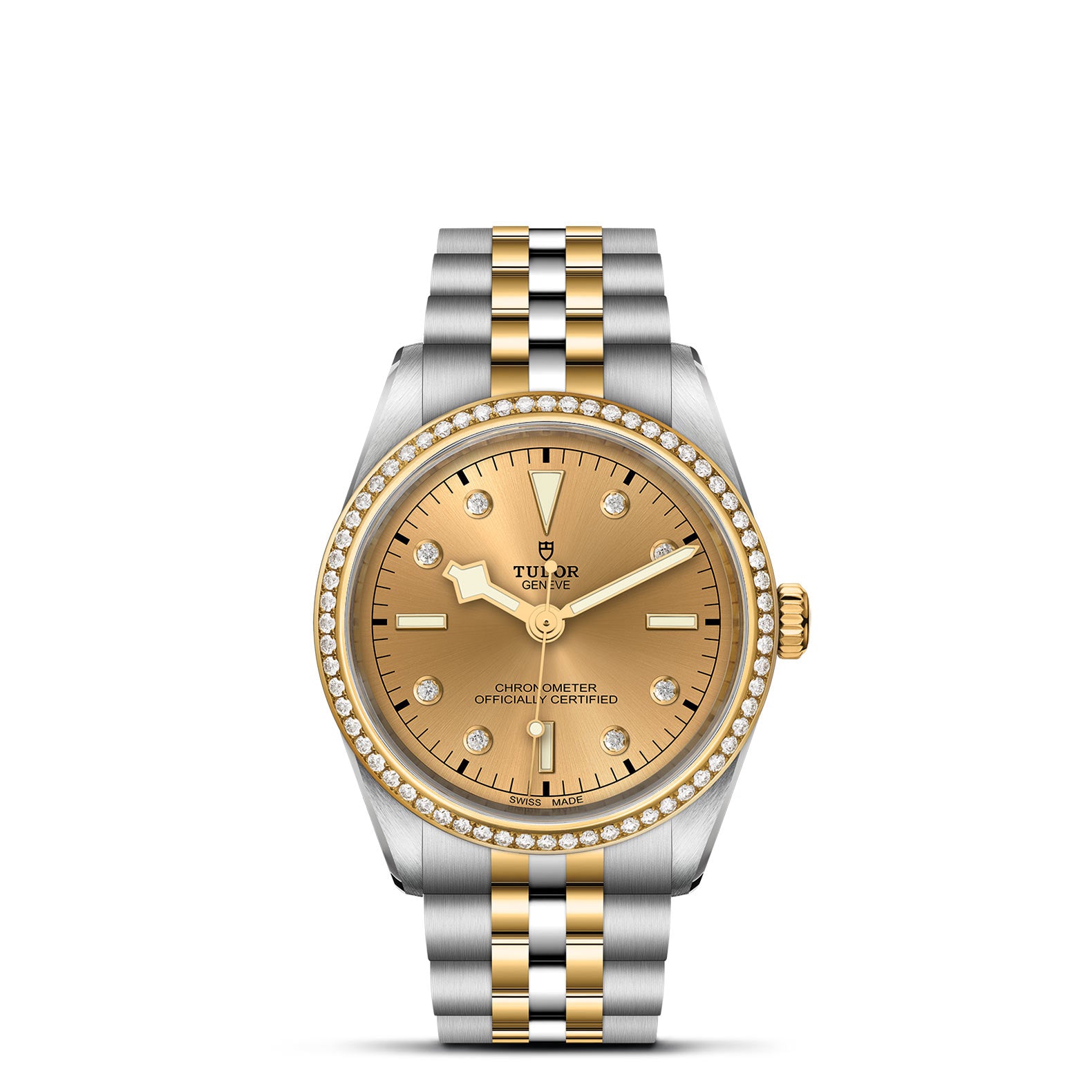 TUDOR Black Bay 36 S&G with 36mm Steel Case and Steel And Yellow Gold Bracelet