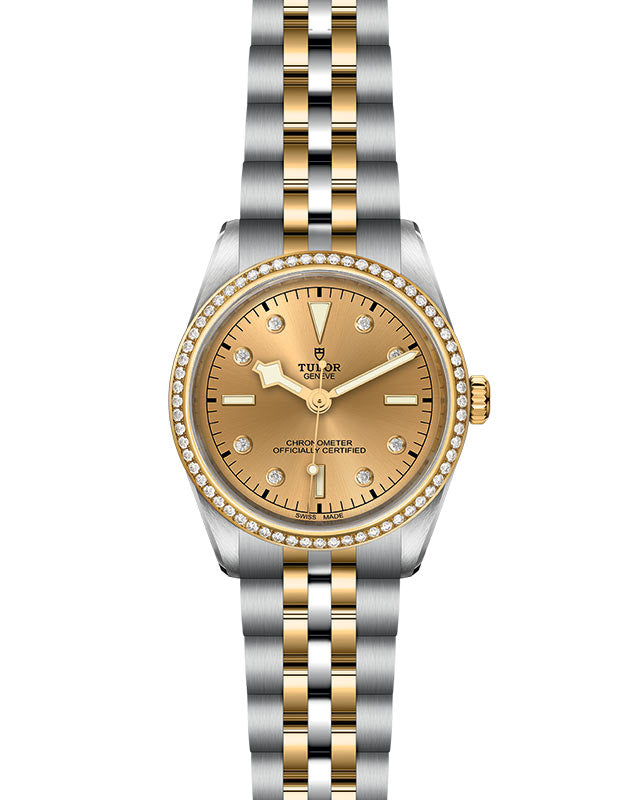 TUDOR Black Bay 36 S&G with 36mm Steel Case and Steel And Yellow Gold Bracelet