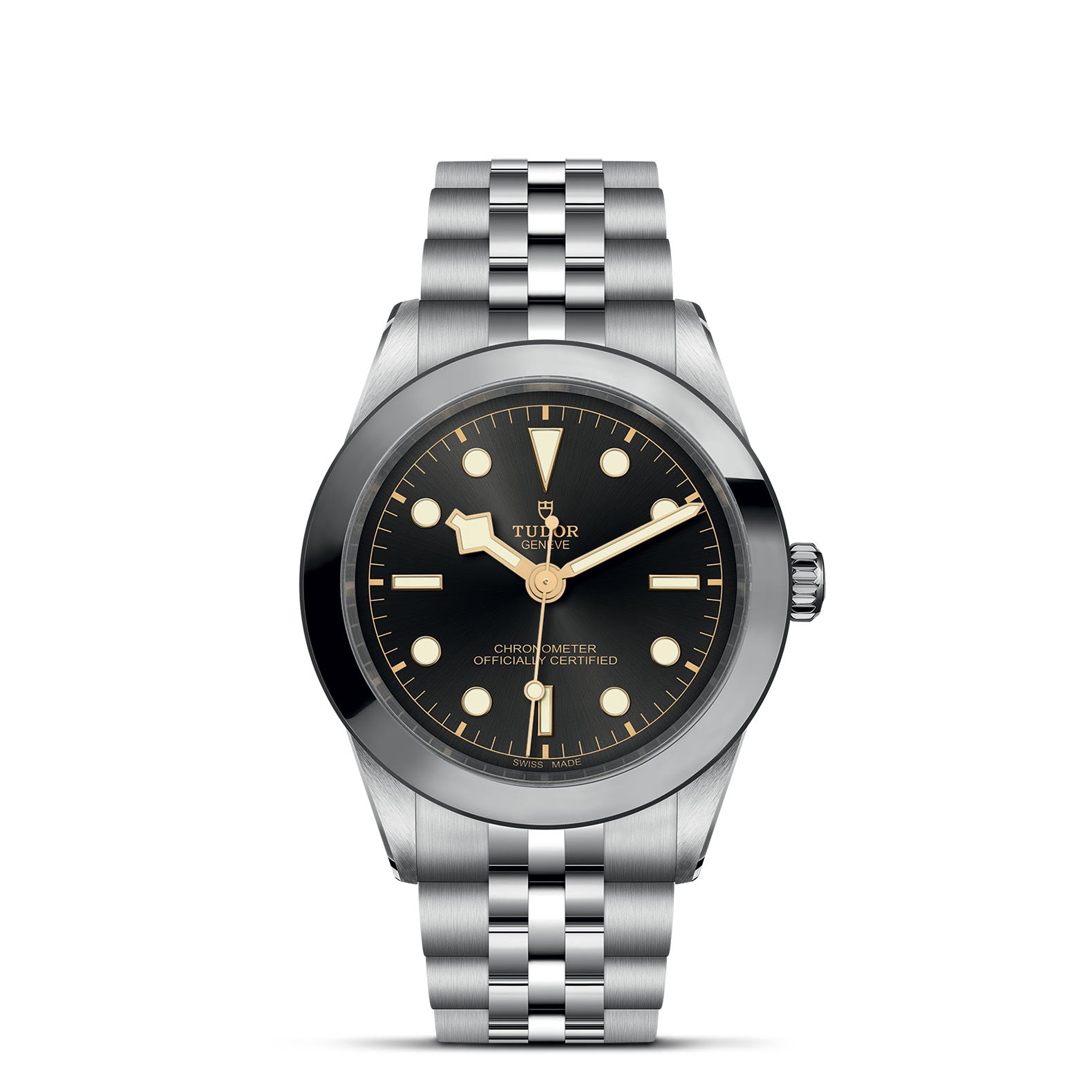 TUDOR Black Bay 39 with 39mm Steel Case and Steel Bracelet