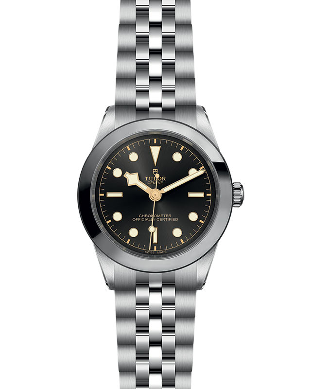 TUDOR Black Bay 39 with 39mm Steel Case and Steel Bracelet
