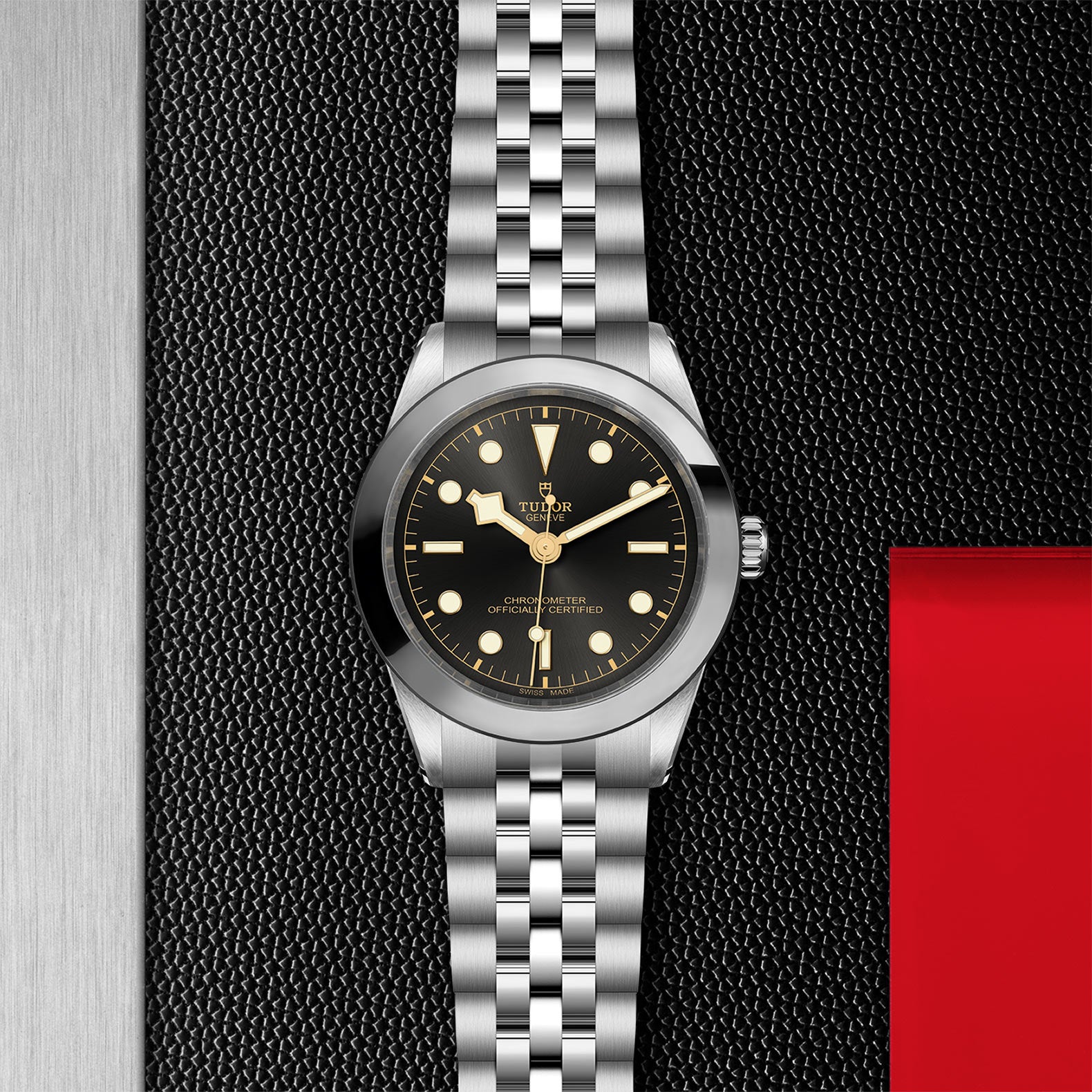 TUDOR Black Bay 39 with 39mm Steel Case and Steel Bracelet