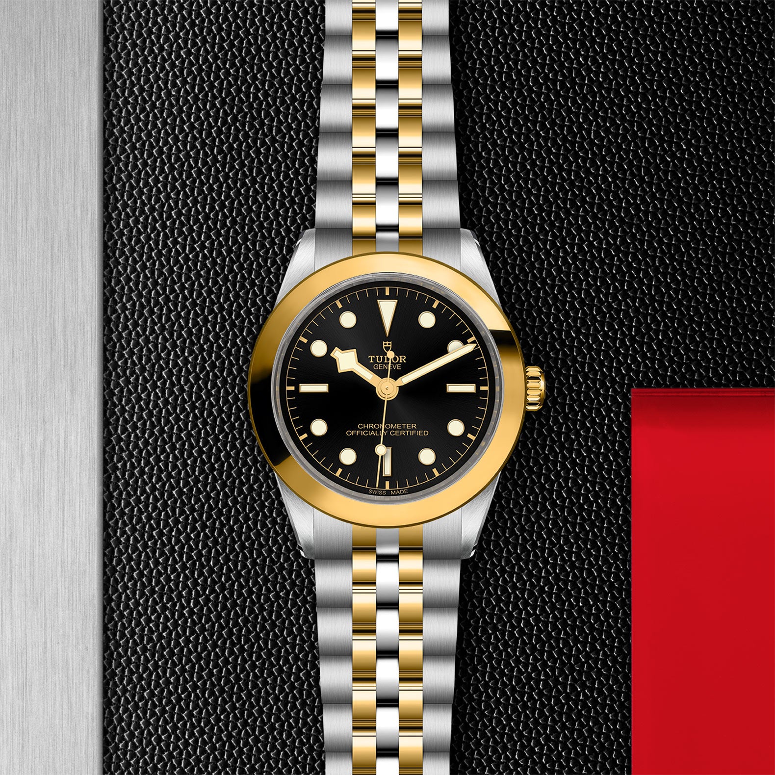 TUDOR Black Bay 39 S&G with 39mm Steel Case and Steel And Yellow Gold Bracelet