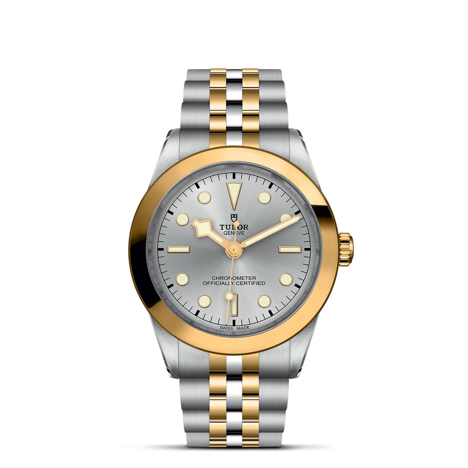 TUDOR Black Bay 39 S&G with 39mm Steel Case and Steel And Yellow Gold Bracelet
