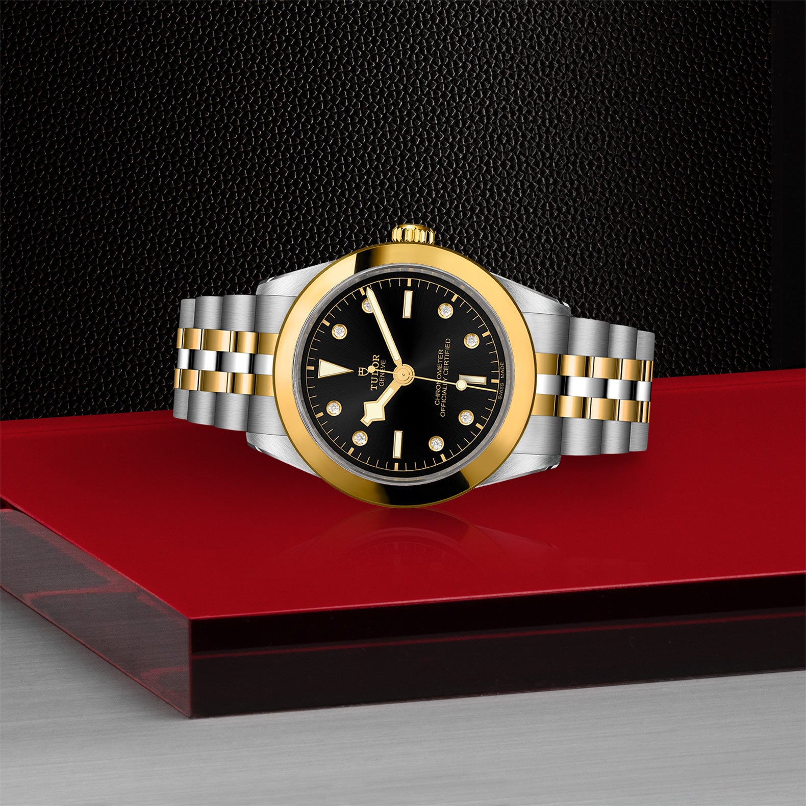TUDOR Black Bay 39 S&G with 39mm Steel Case and Steel And Yellow Gold Bracelet