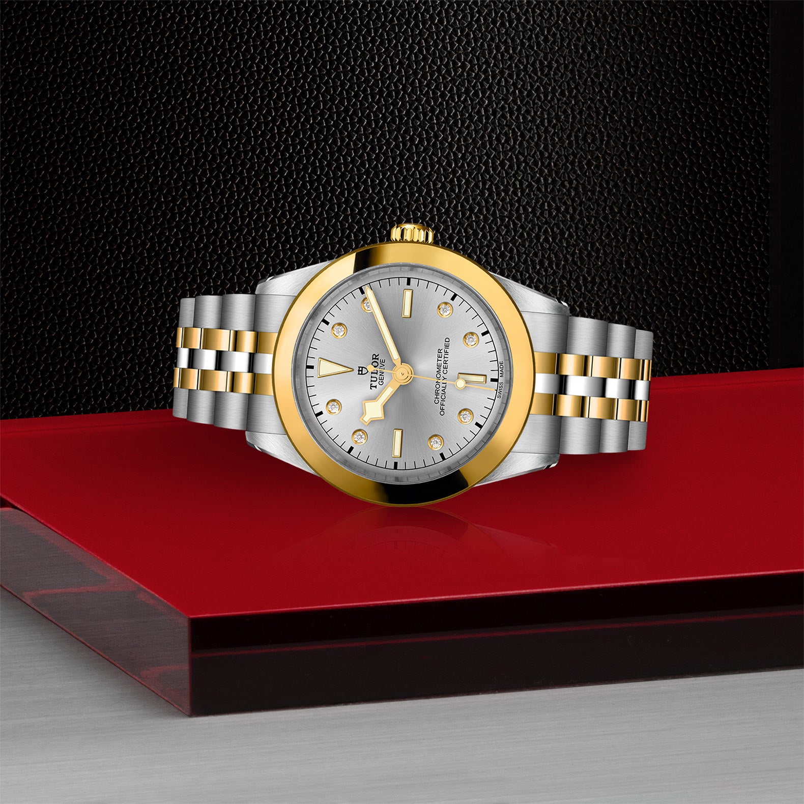 TUDOR Black Bay 39 S&G with 39mm Steel Case and Steel And Yellow Gold Bracelet