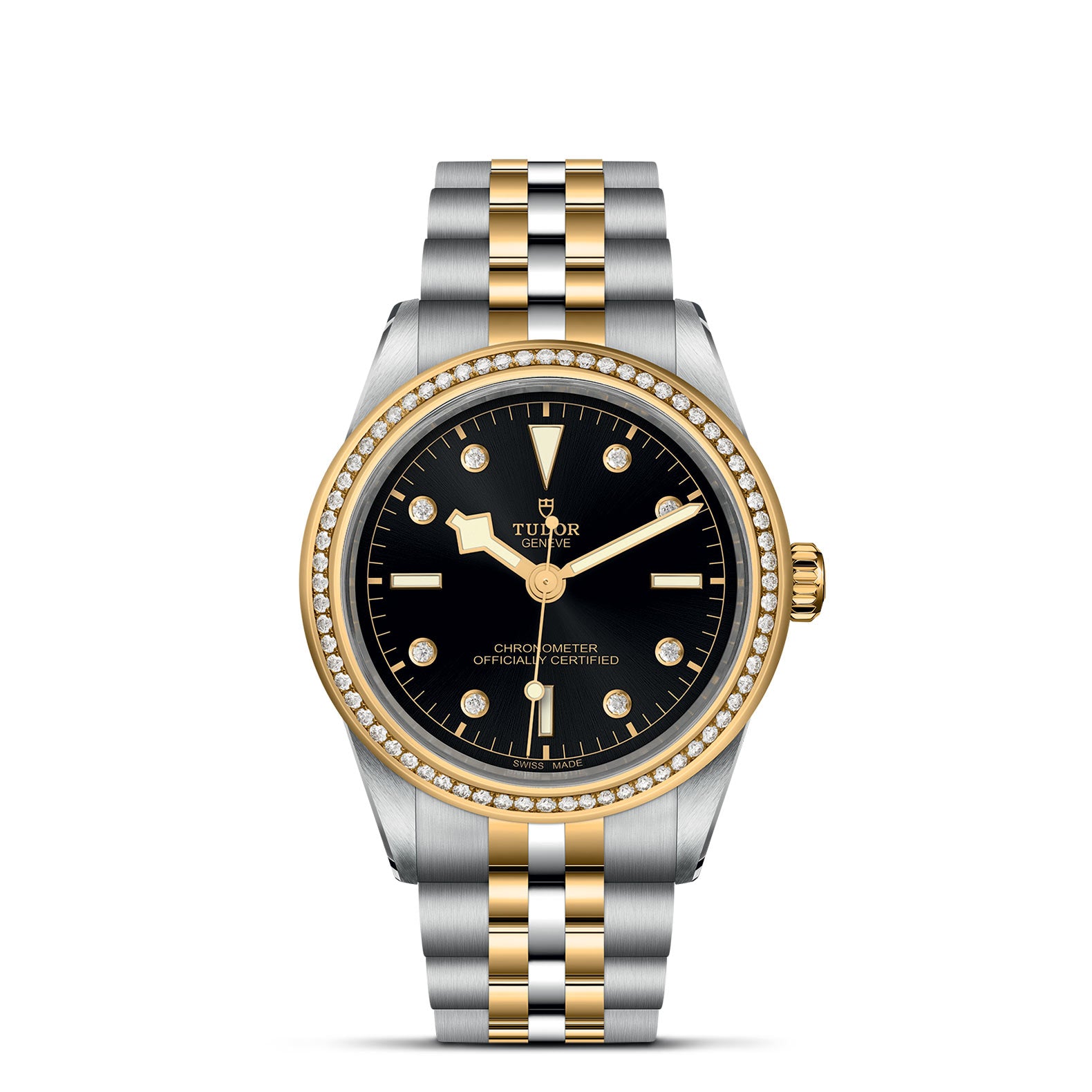TUDOR Black Bay 39 S&G with 39mm Steel Case and Steel And Yellow Gold Bracelet