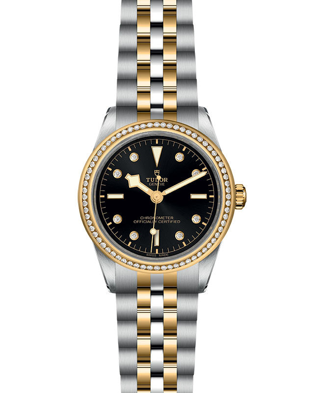 TUDOR Black Bay 39 S&G with 39mm Steel Case and Steel And Yellow Gold Bracelet