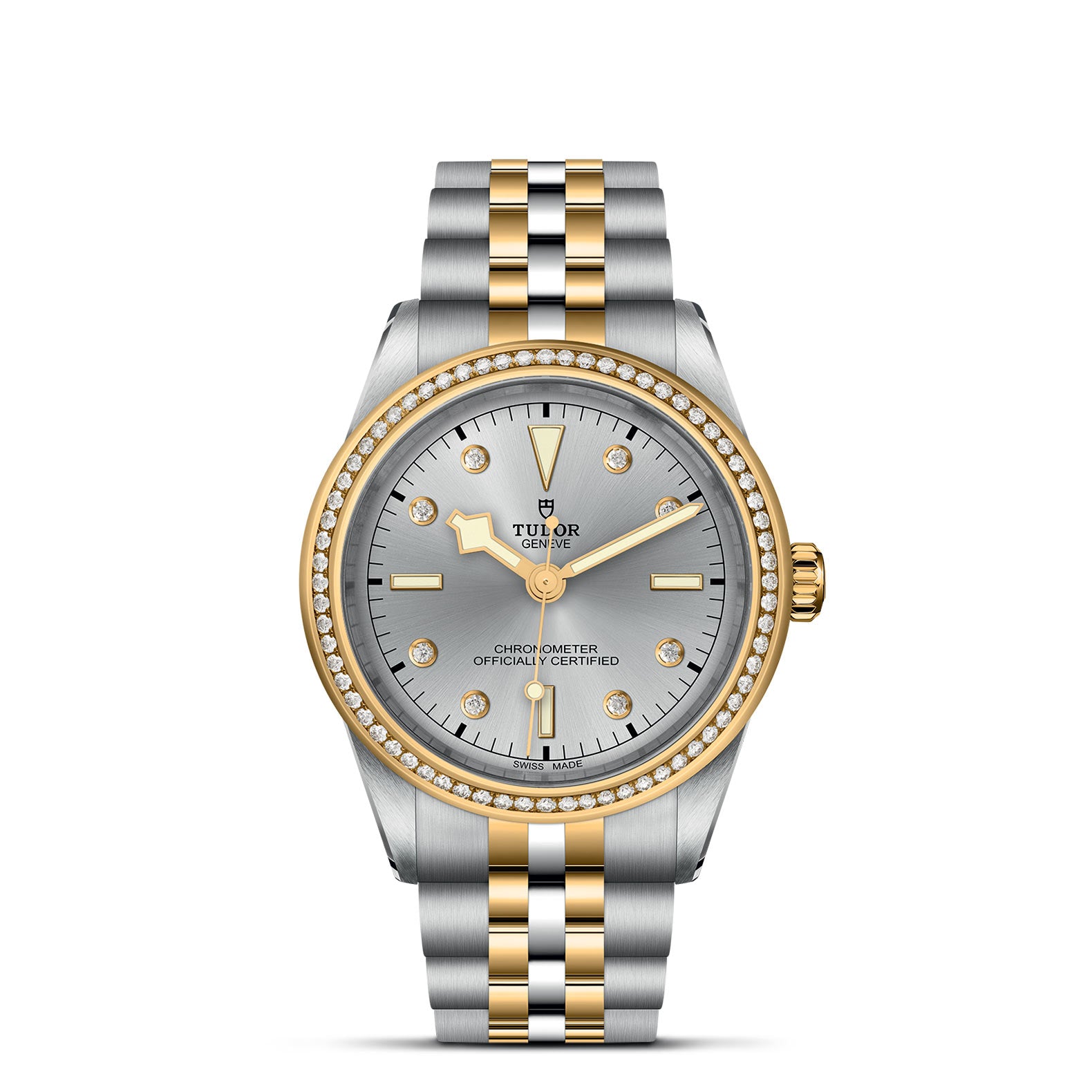 TUDOR Black Bay 39 S&G with 39mm Steel Case and Steel And Yellow Gold Bracelet