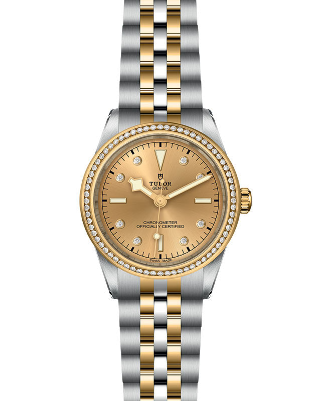 TUDOR Black Bay 39 S&G with 39mm Steel Case and Steel And Yellow Gold Bracelet