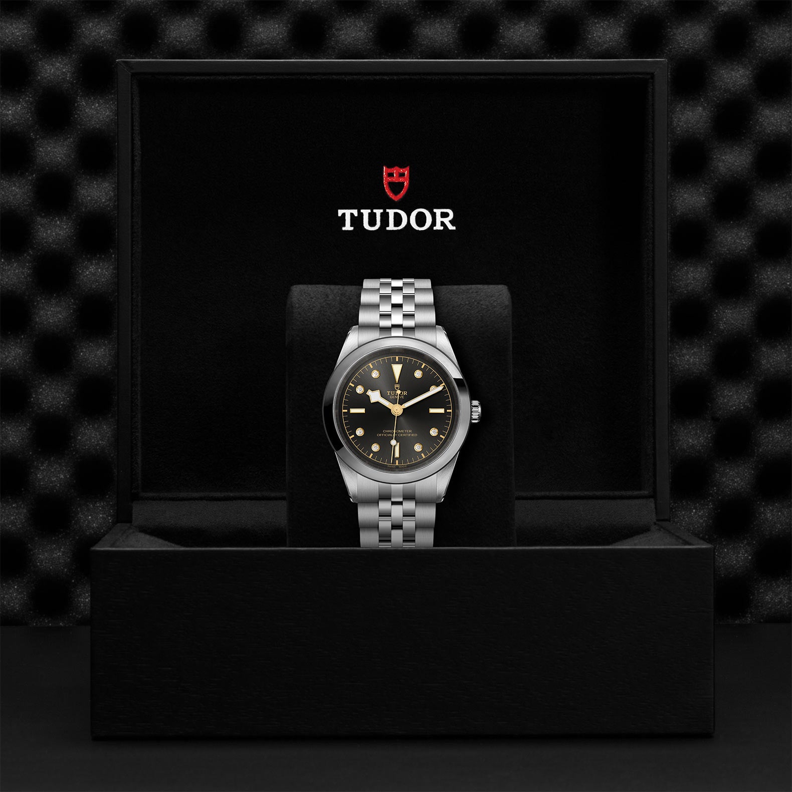 TUDOR Black Bay 41 with 41mm Steel Case and Steel Bracelet