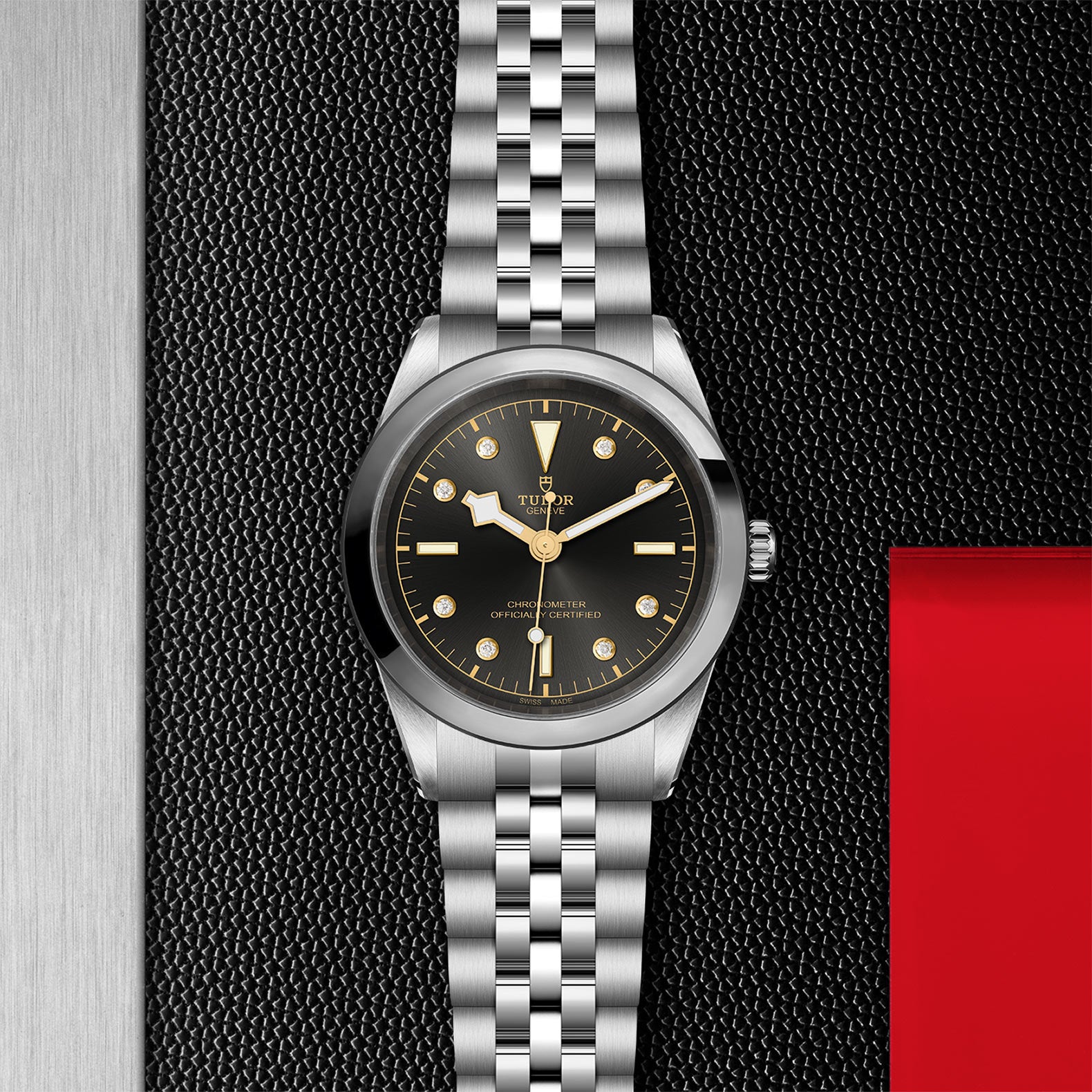 TUDOR Black Bay 41 with 41mm Steel Case and Steel Bracelet
