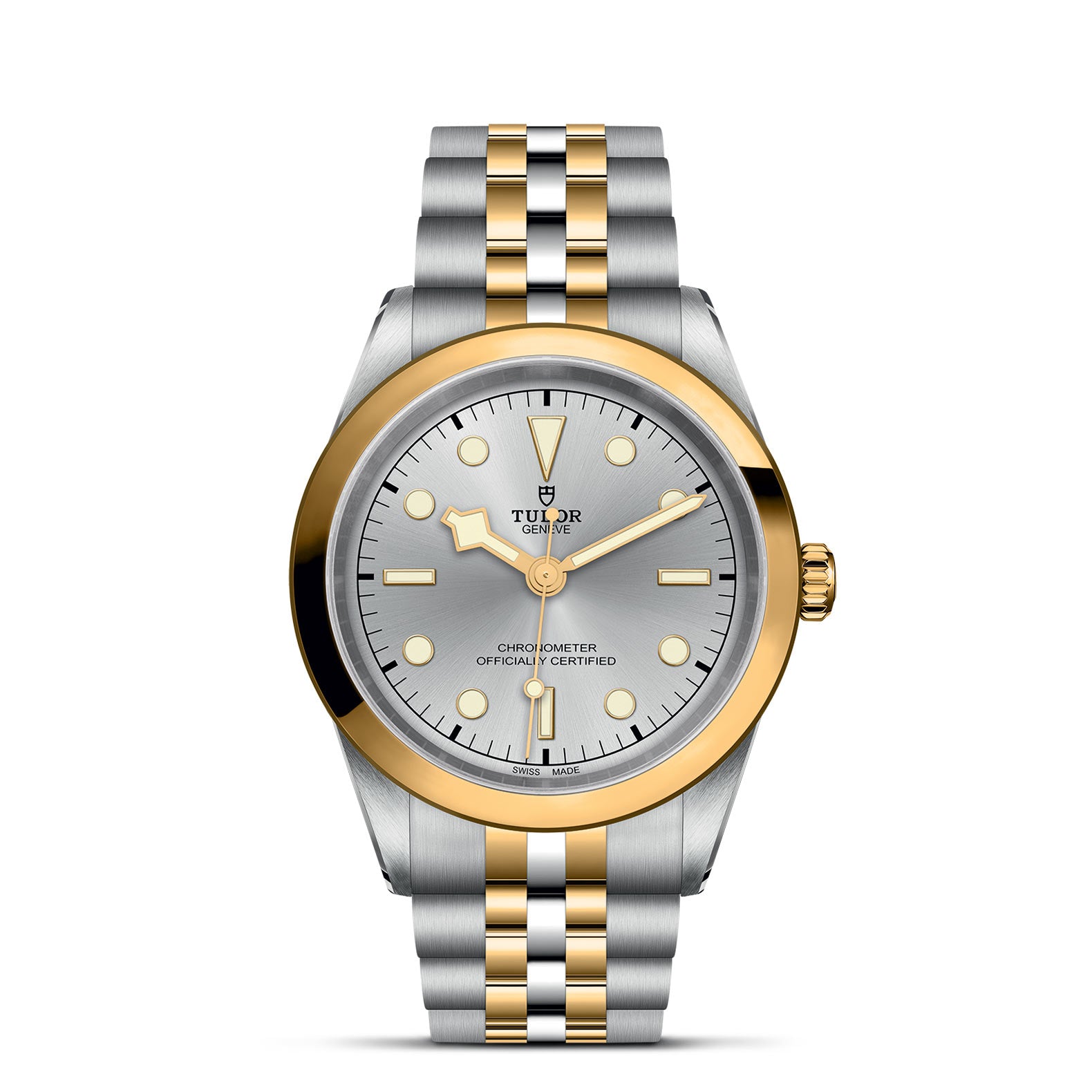TUDOR Black Bay 41 S&G with 41mm Steel Case and Steel And Yellow Gold Bracelet