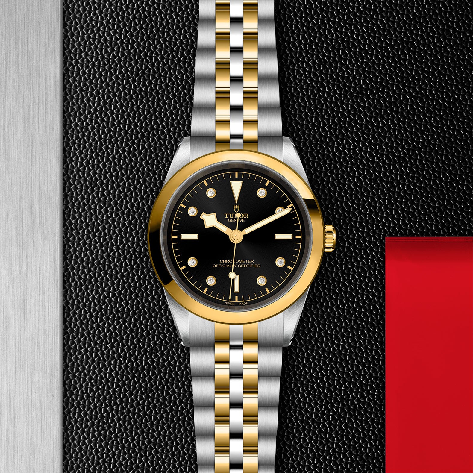 TUDOR Black Bay 41 S&G with 41mm Steel Case and Steel And Yellow Gold Bracelet