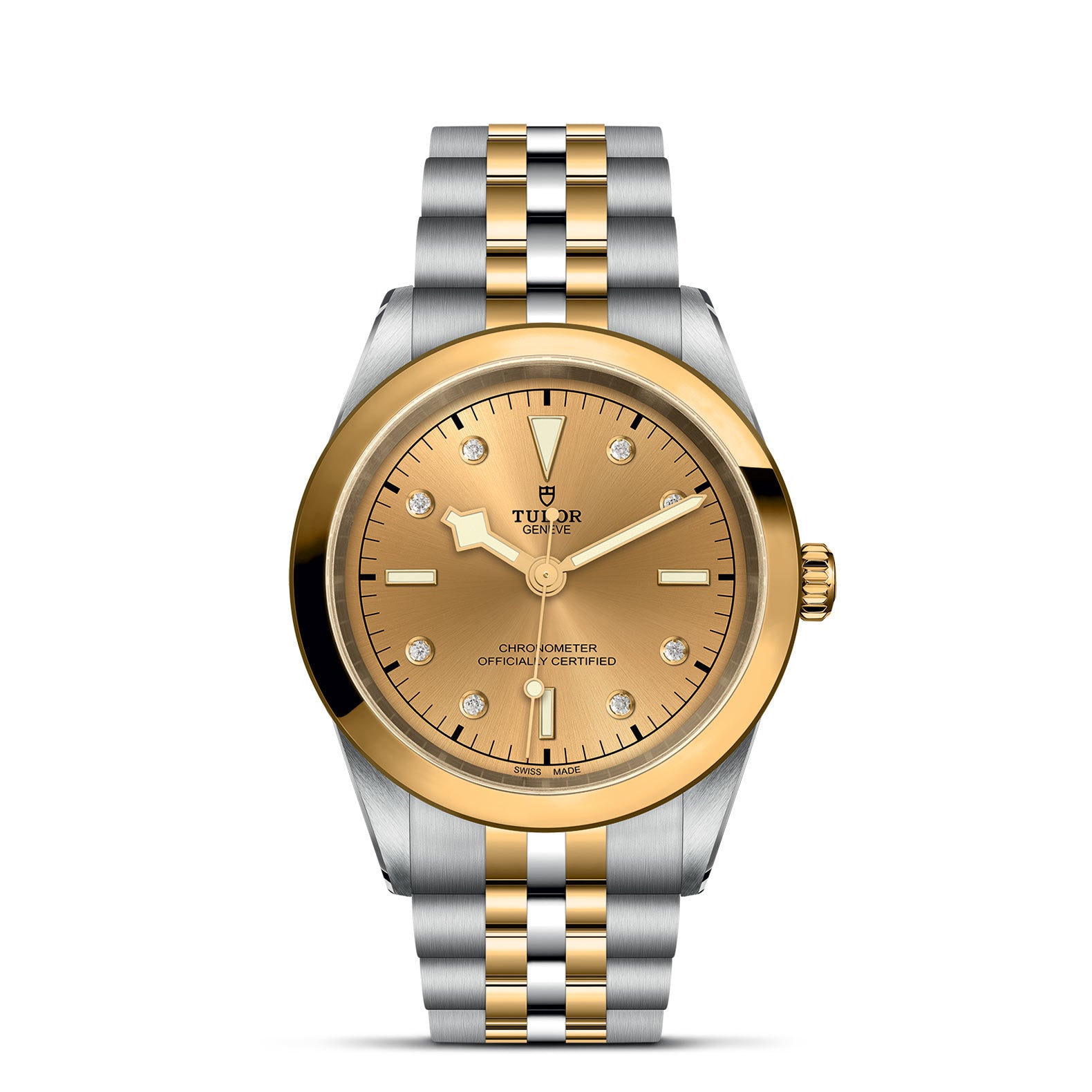 TUDOR Black Bay 41 S&G with 41mm Steel Case and Steel And Yellow Gold Bracelet