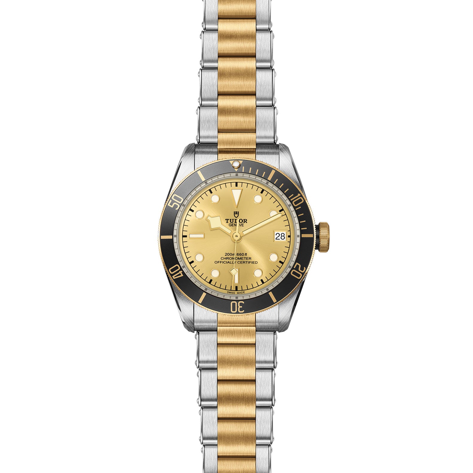 TUDOR Black Bay S&G with 41mm Steel Case and Steel And Yellow Gold Bracelet