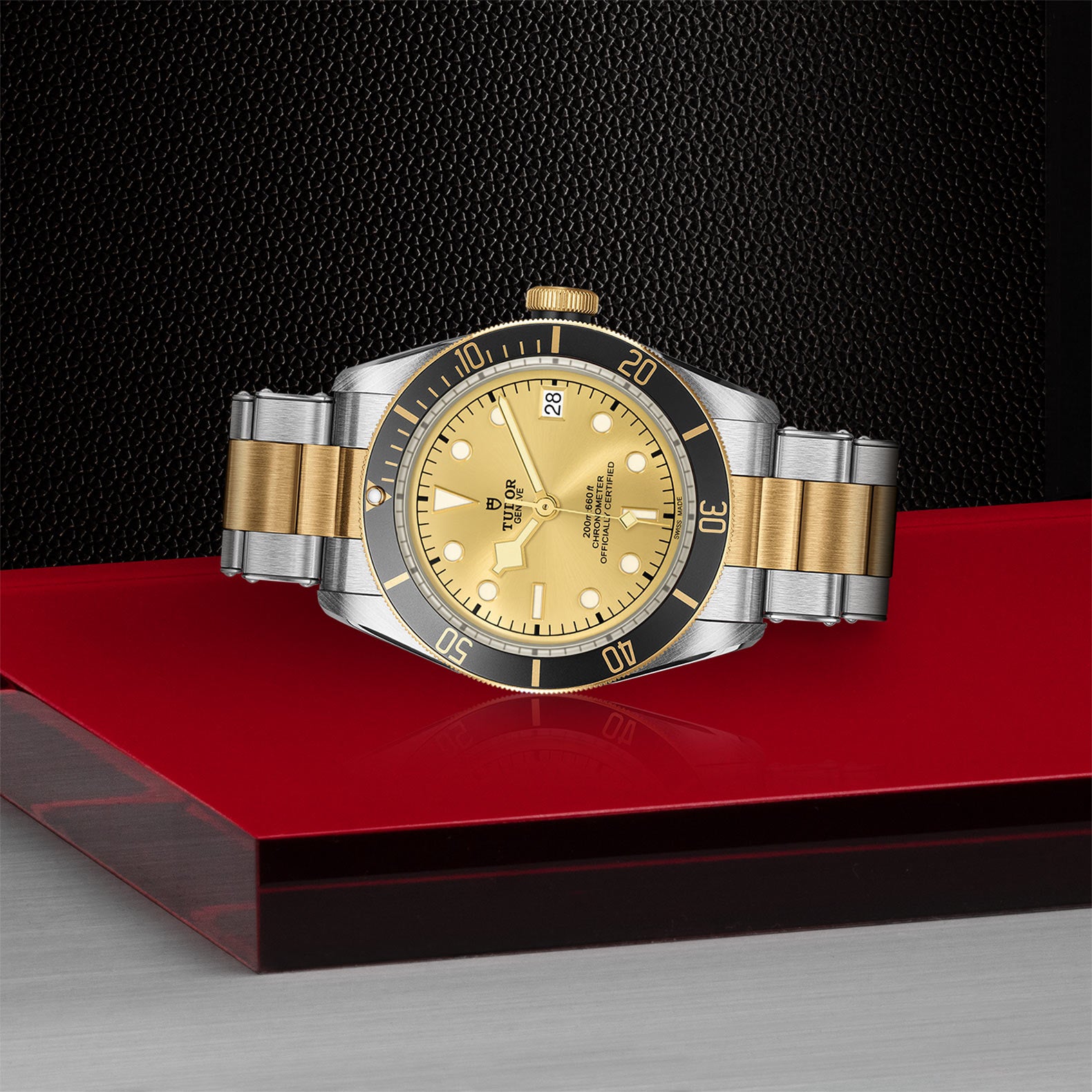 TUDOR Black Bay S&G with 41mm Steel Case and Steel And Yellow Gold Bracelet