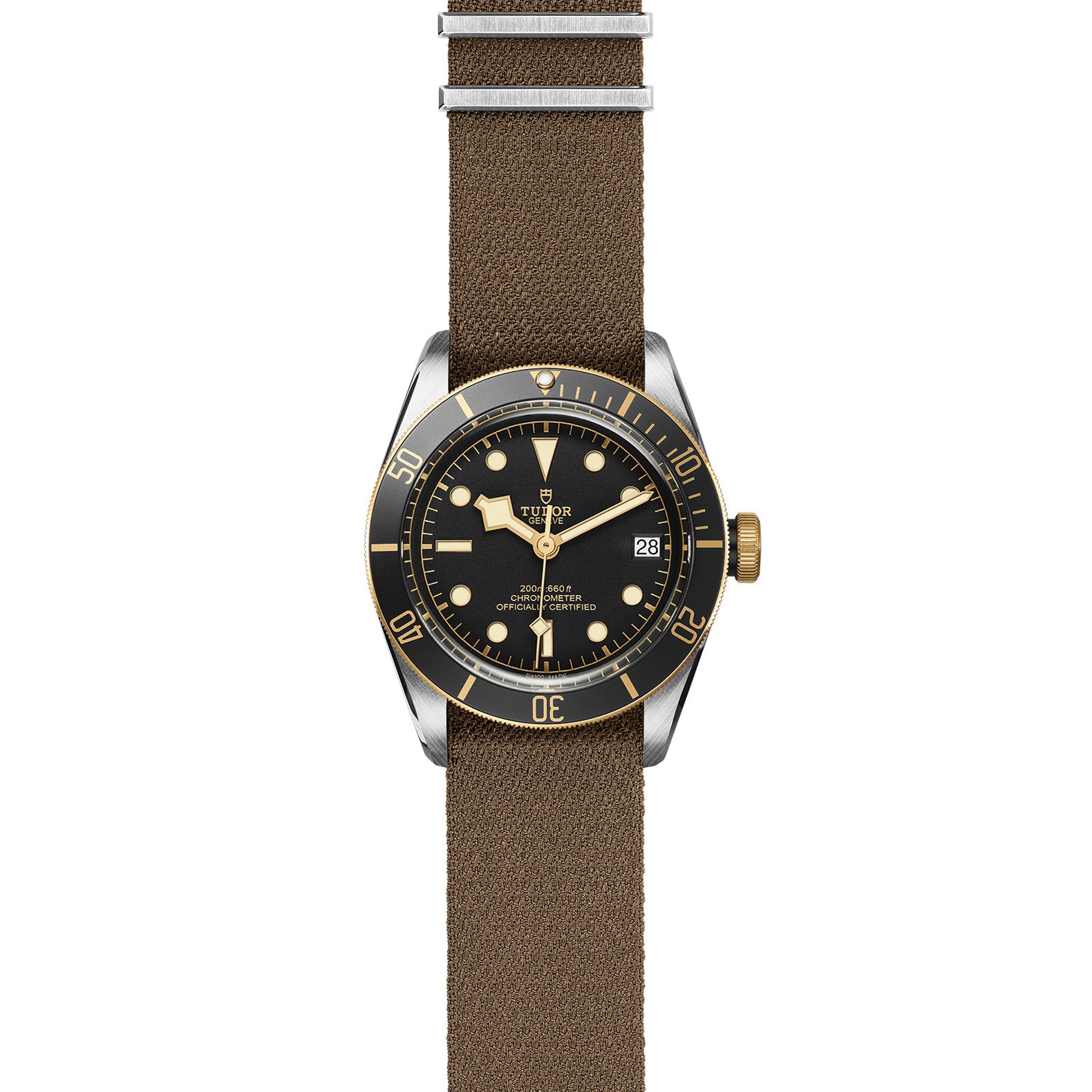 TUDOR Black Bay S&G with 41mm Steel Case and Fabric Strap
