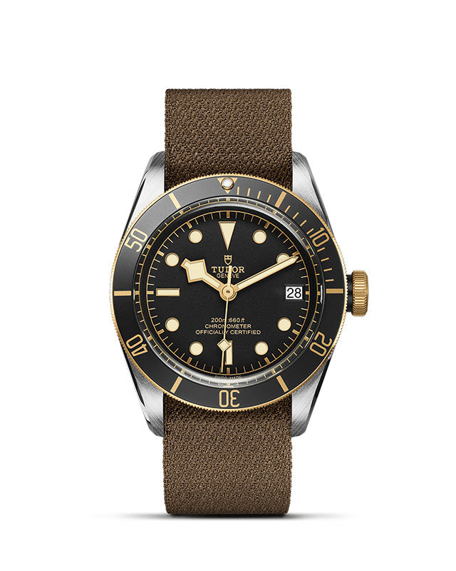 TUDOR Black Bay S&G with 41mm Steel Case and Fabric Strap