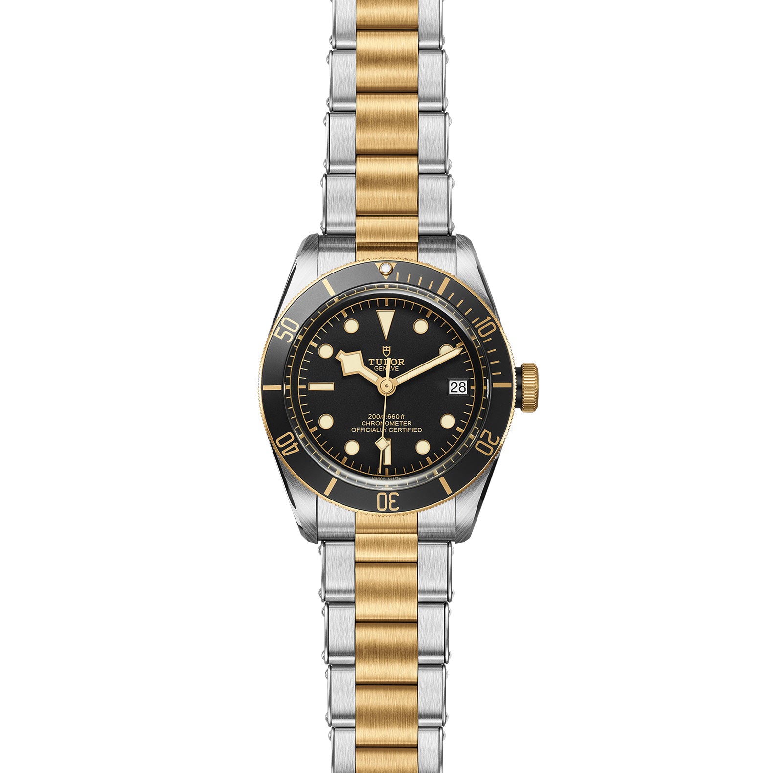 TUDOR Black Bay S&G with 41mm Steel Case and Steel And Yellow Gold Bracelet
