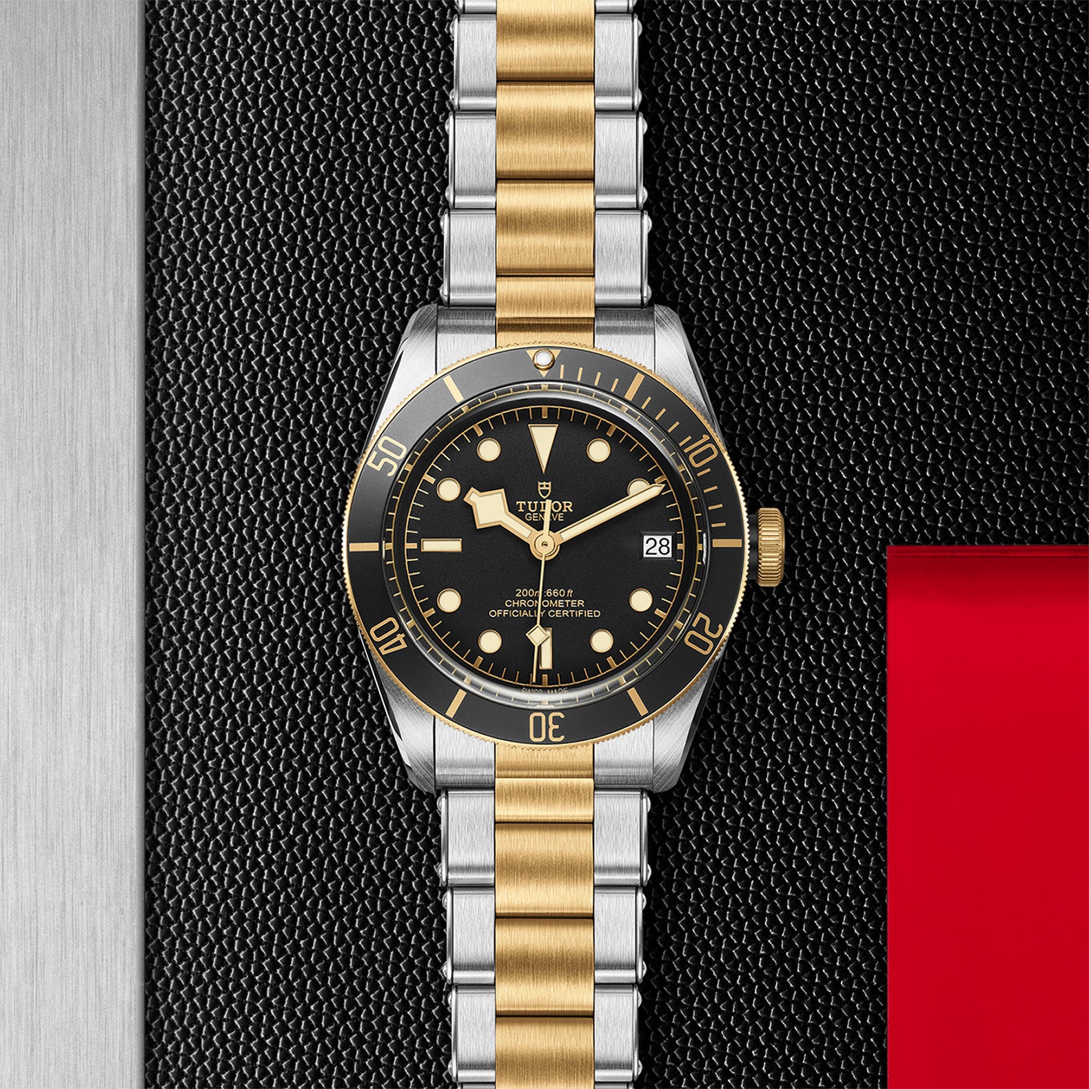 TUDOR Black Bay S&G with 41mm Steel Case and Steel And Yellow Gold Bracelet